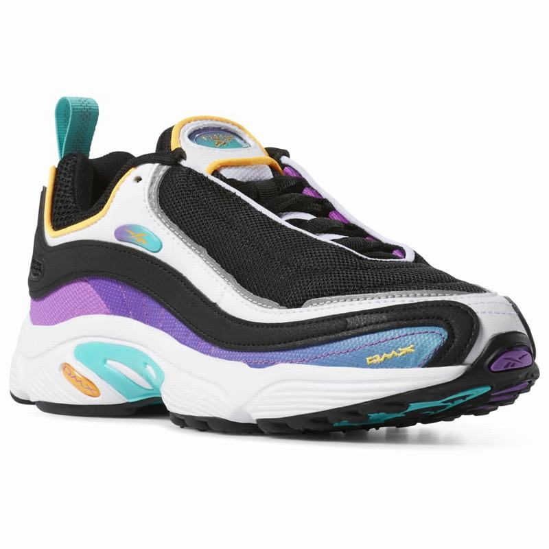 Tenisi Reebok Daytona Dmx Barbati Negrii/Turcoaz/Aurii Romania KD7739LU